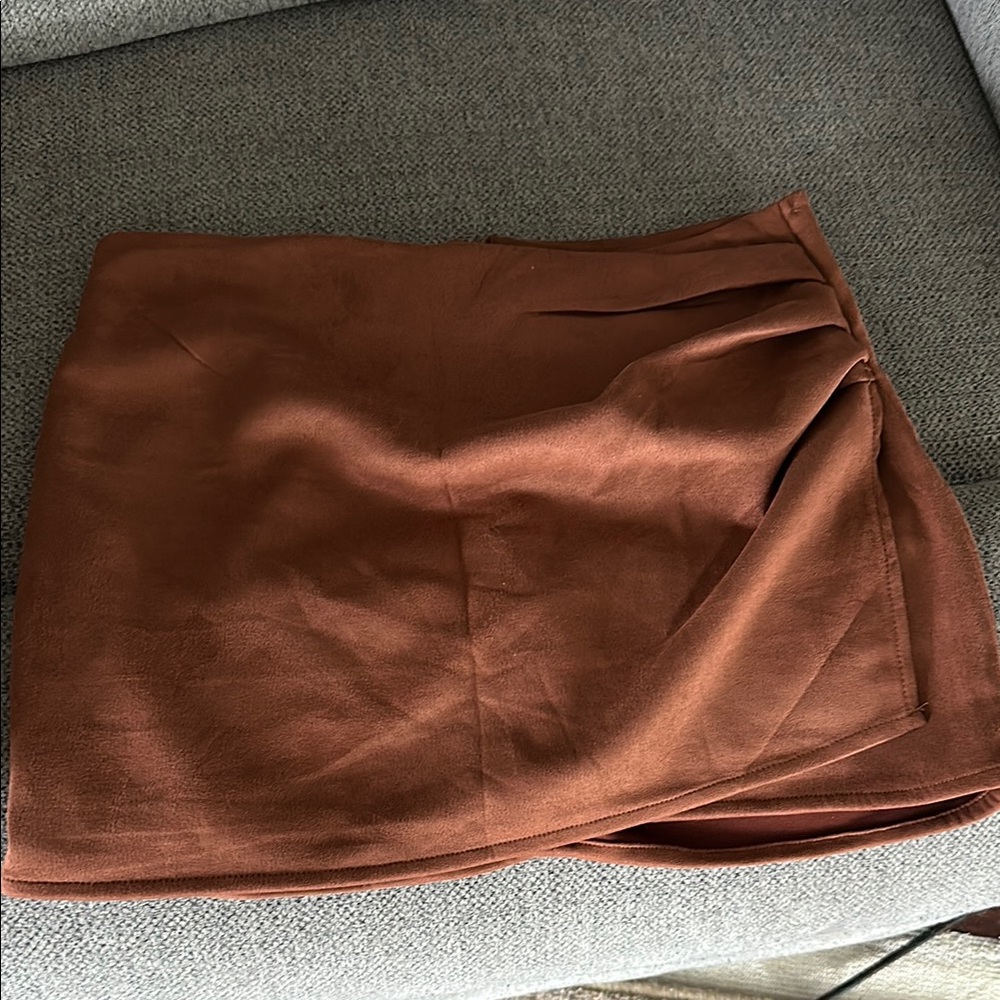 Elegant Brown Women's Skirt